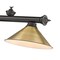 Z-Lite Cordon 3 Light Billiard, Bronze & Rubbed Brass 2306-3BRZ-RB15 - alternate 6